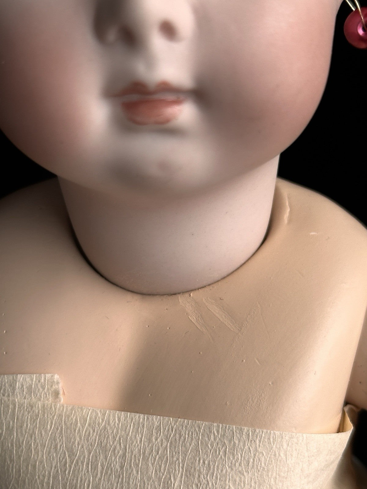 Vintage Lynda Marx Porcelain 15” Reproduction of Antique French Bru Jne Doll