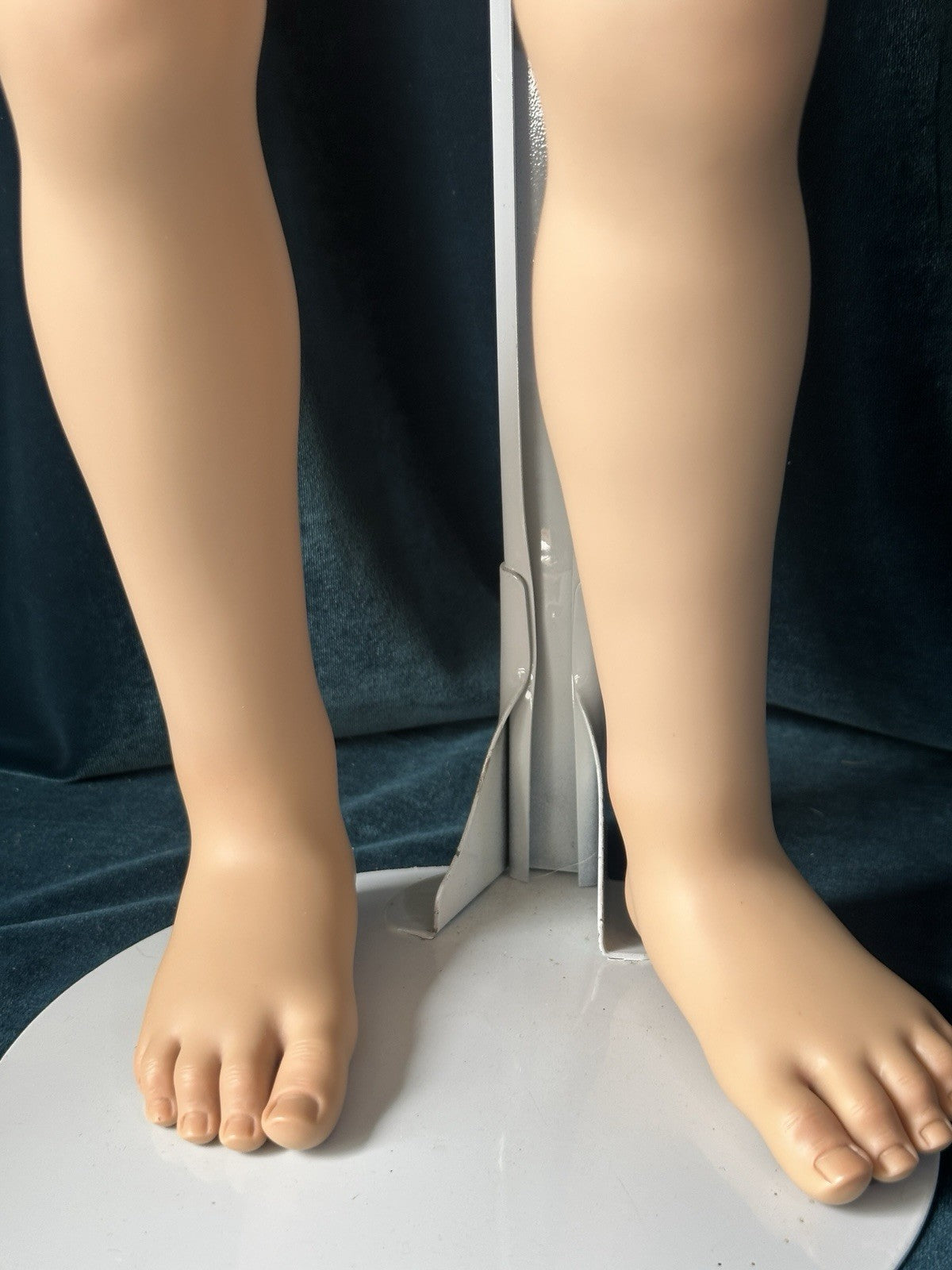 Collectible German Annette Himstedt Vinyl 31” Doll “Siri” (?) Redressed