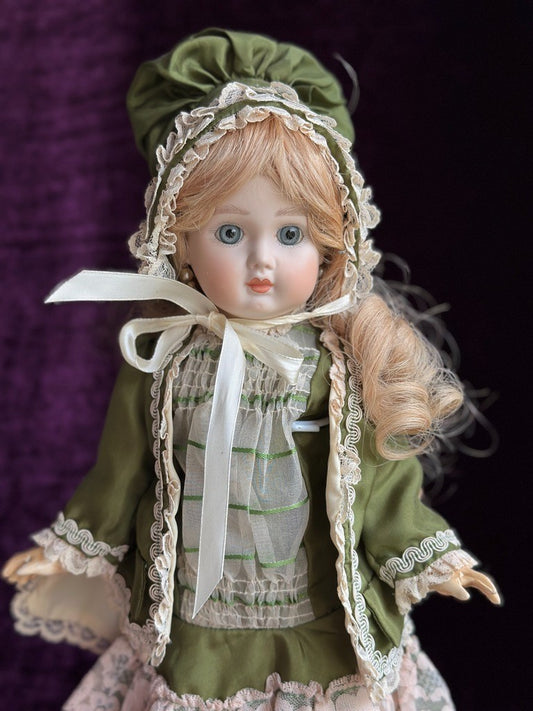 Vintage 17" Porcelain Composition Reproduction of Antique French Steiner Doll