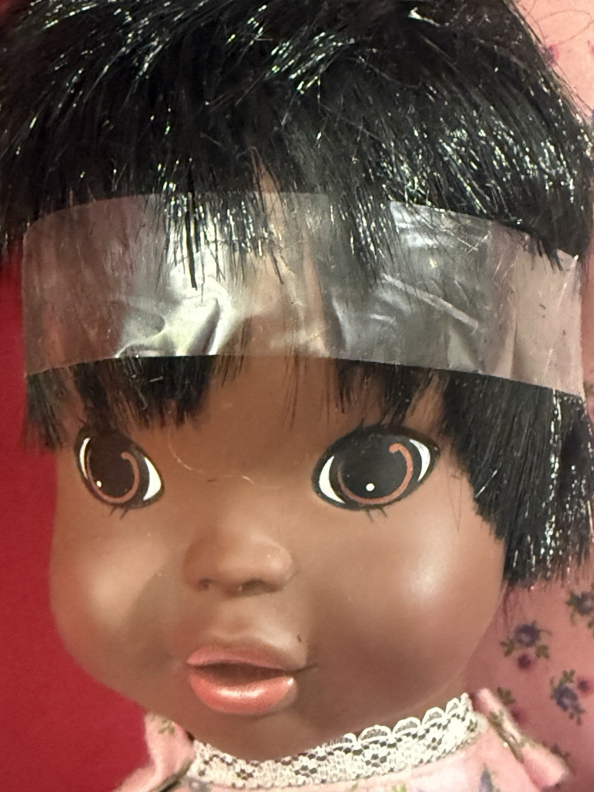 NRFB Vintage 1969 Shindana Hug’n Hold African AmerIcan Doll With Blanket