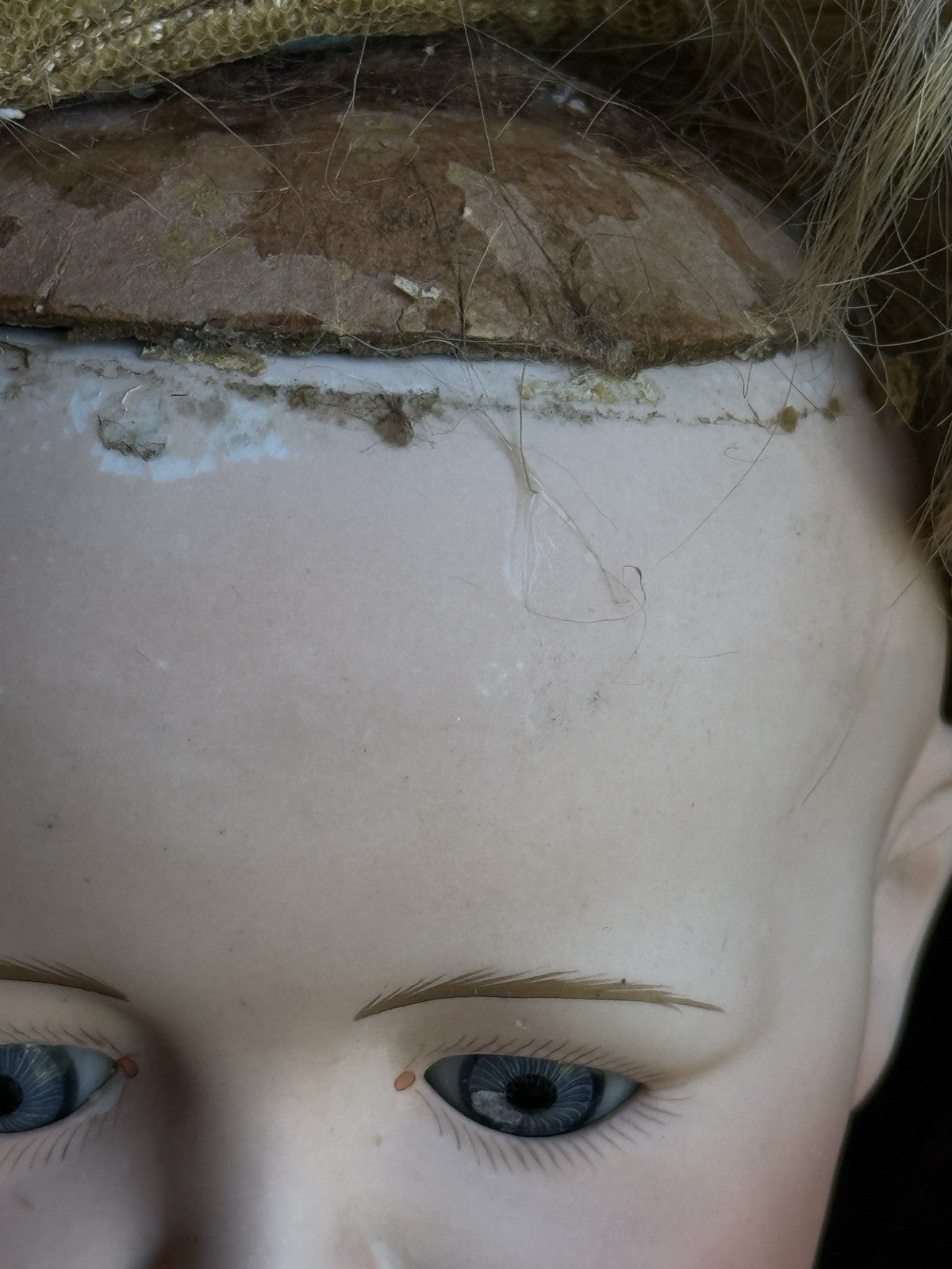 Antique Japanese 16” Yamato Nippon Bisque Head Baby Doll