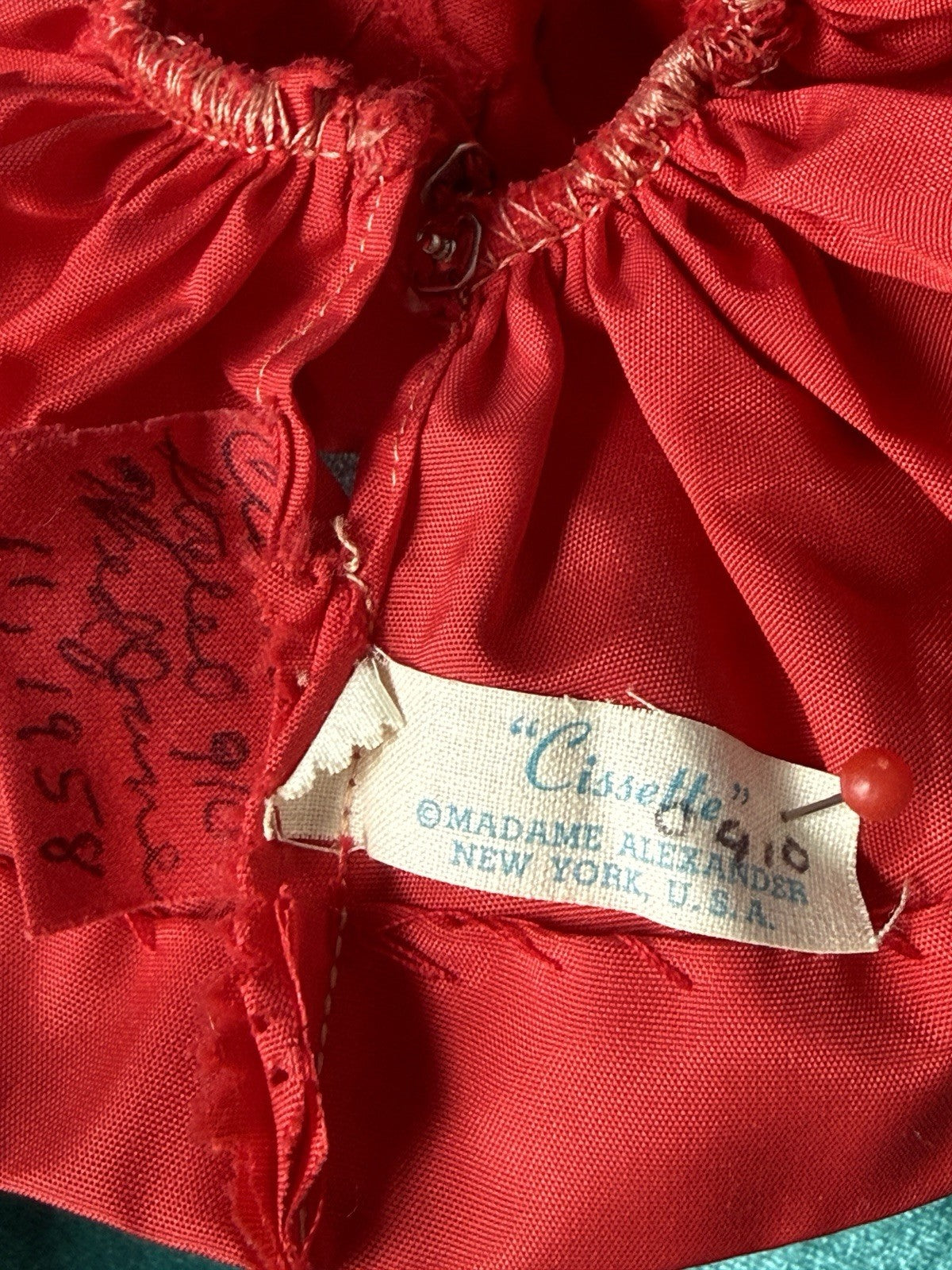 1950’s Madame Alexander 10” Cissette Doll Original Tagged Outfit