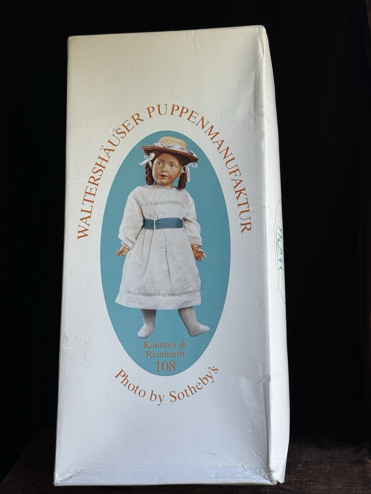 Collectible Vinyl 29” Jamilah Doll by Vera Scholz WMP LE 250, with Box