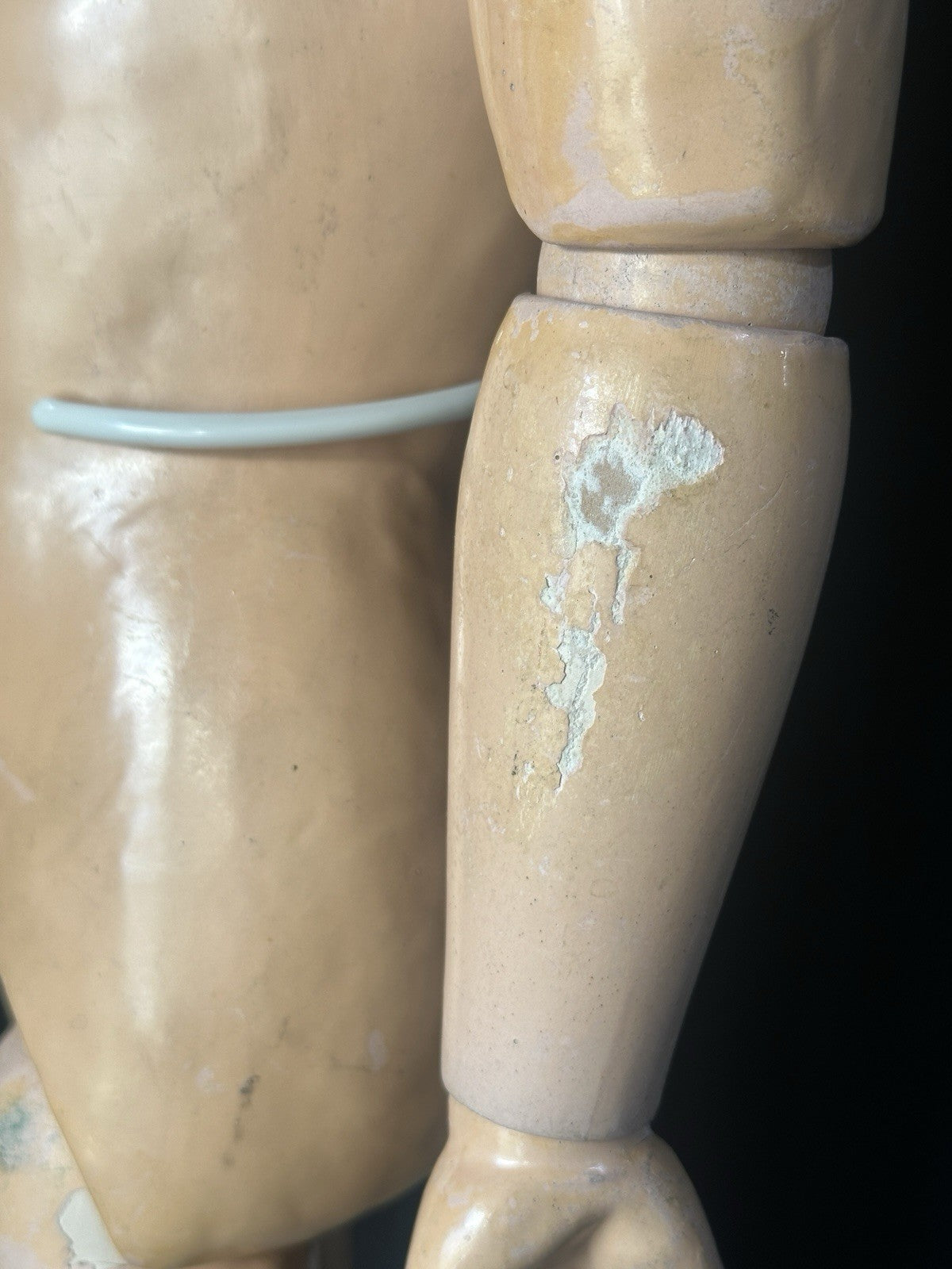 Antique JDK Kestner Mold 171 31” Doll Bisque Head Stamped Composition Body