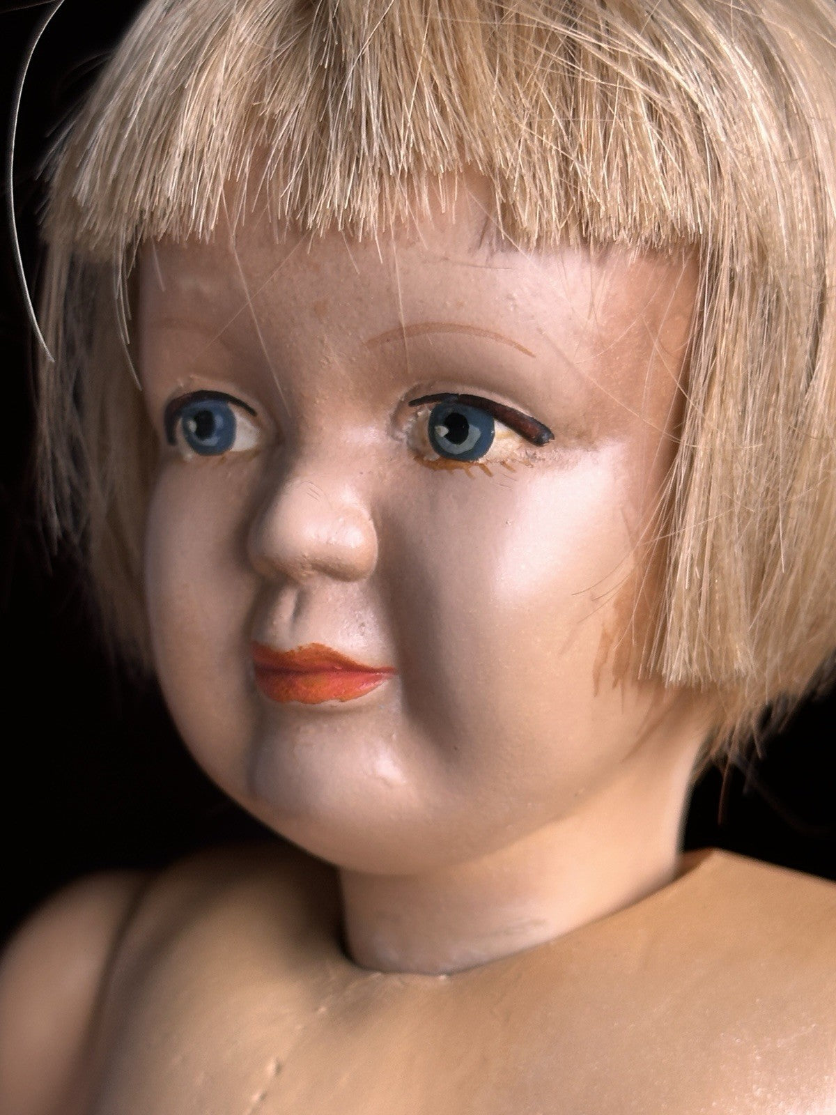Rare Vintage American 15” Latex Dewees Cochran Portrait Doll
