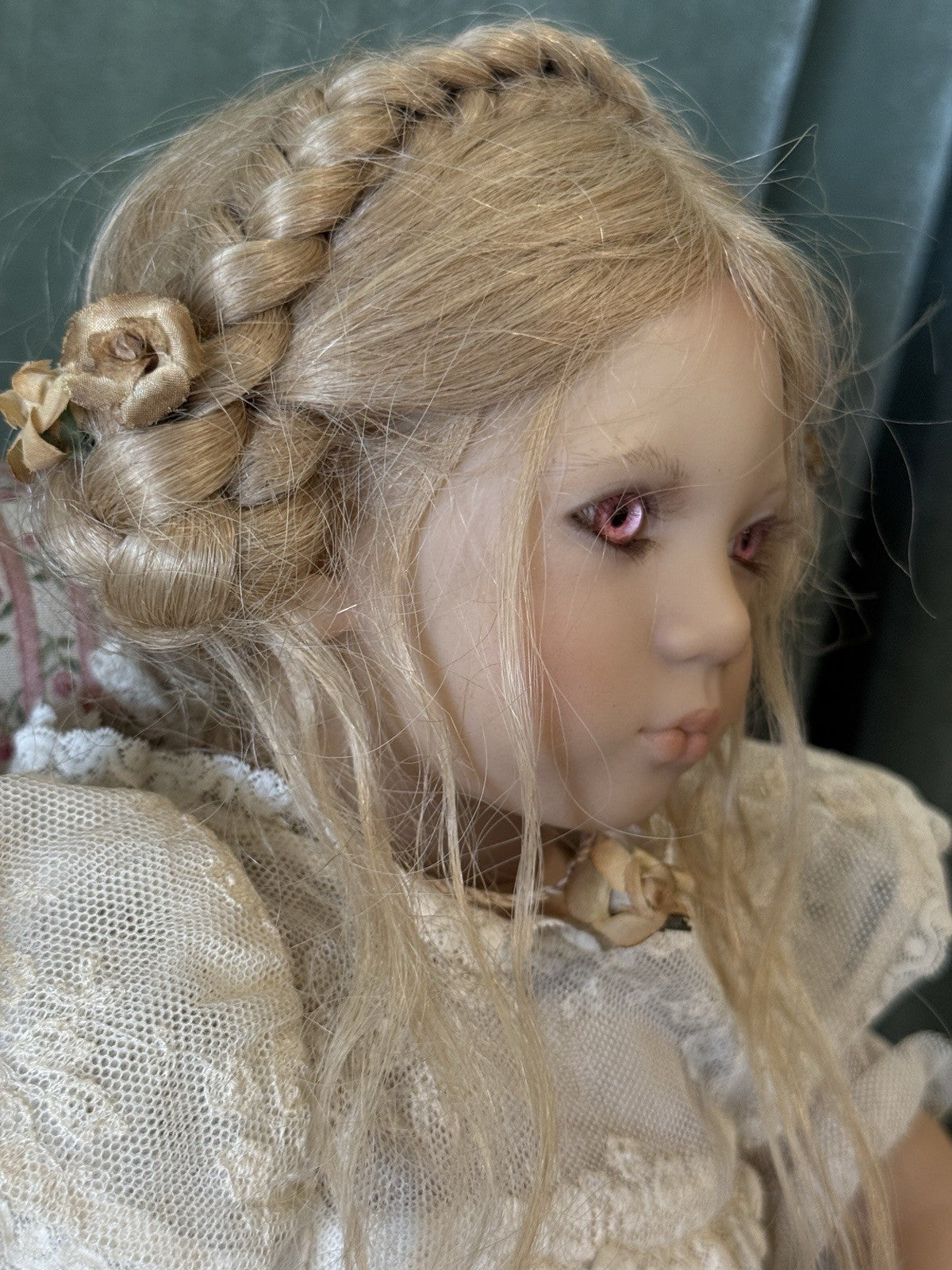 MIB Vinyl Annette Himstedt 24” Doll “Freeke And Bibi” 1997 Box/COA/Tag