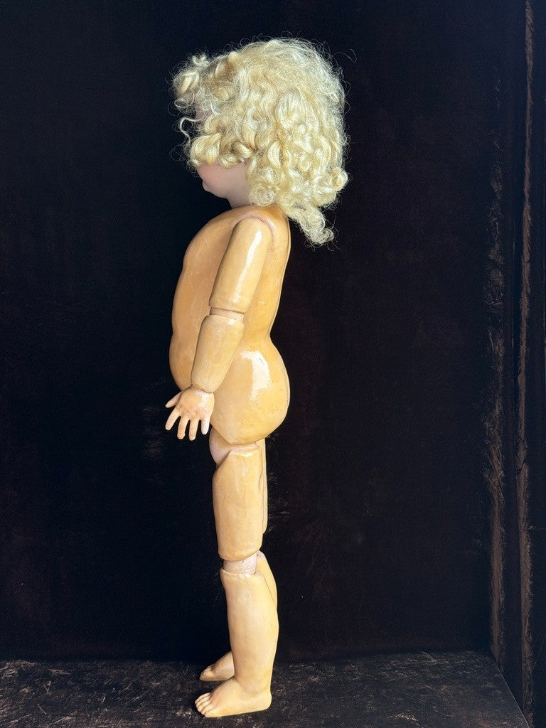 Large Antique German 30” Simon Halbig Dep 1079 Bisque Head Doll