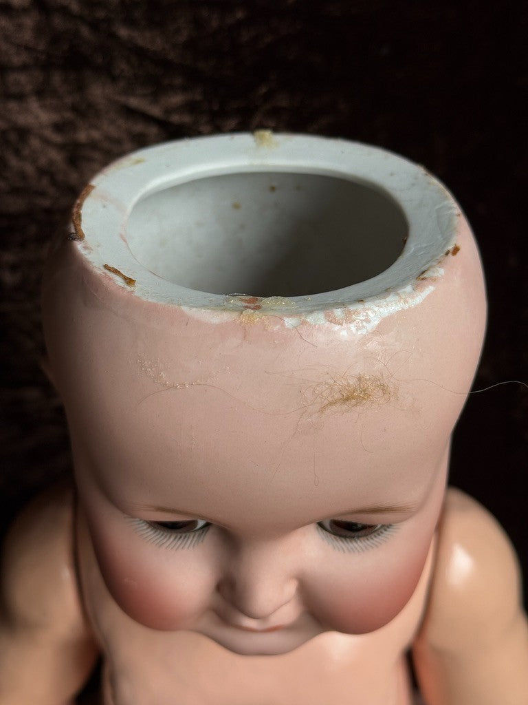 Antique German 22" Simon & Halbig Kammer & Reinhardt 126 Bisque Head Baby Doll