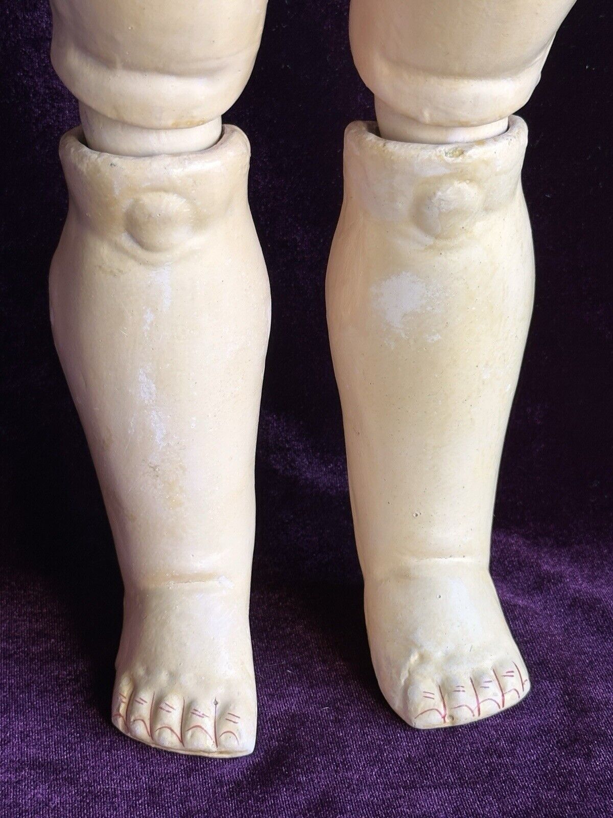 Rare Antique German 24” Theodore Wendt 121 Bisque Head Doll