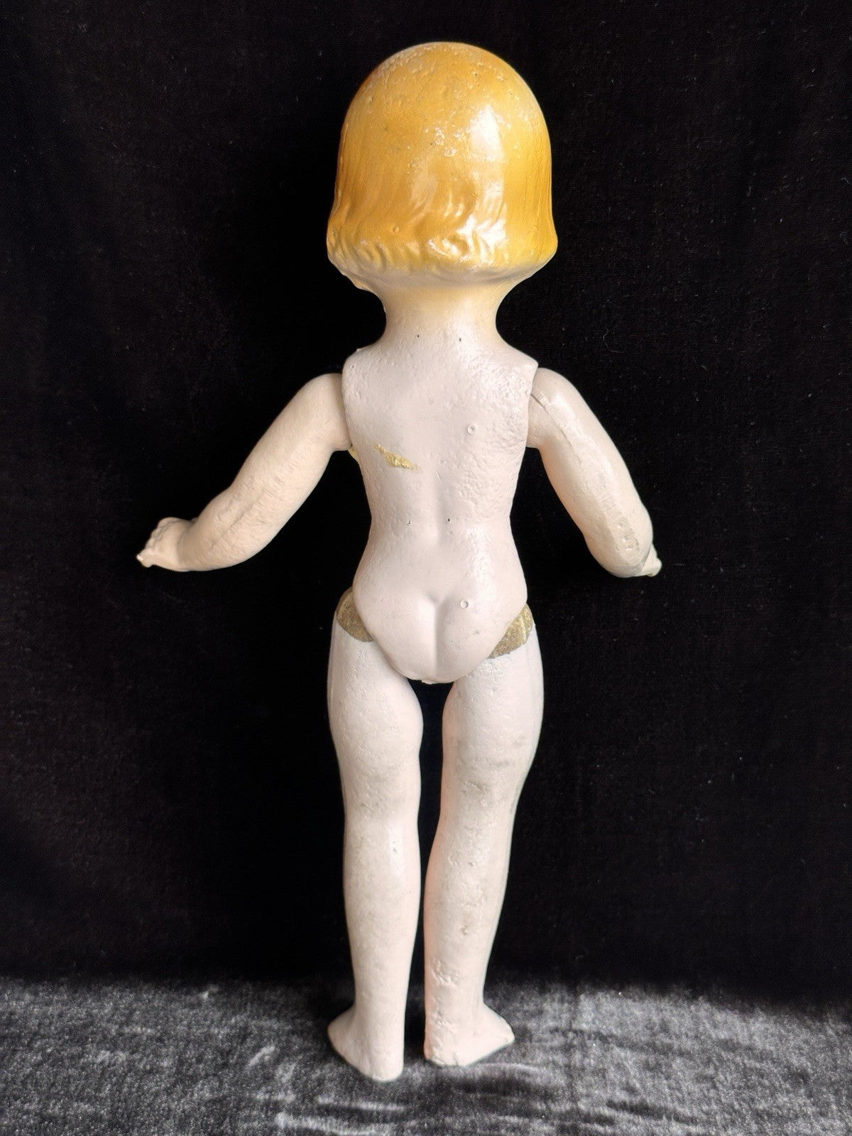 Vintage Unmarked Composition 14” Blonde Snow White Doll