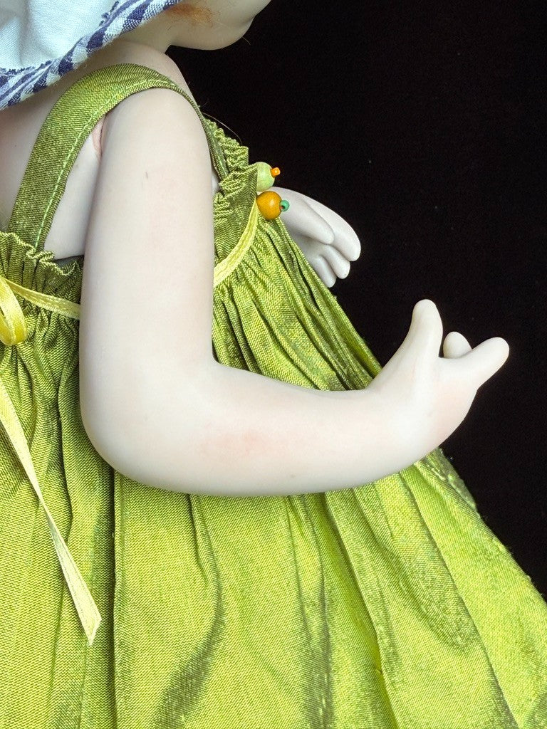 Artist Porcelain Cloth 16” Doll Ruby by Verena Eising LE 15 with Tag