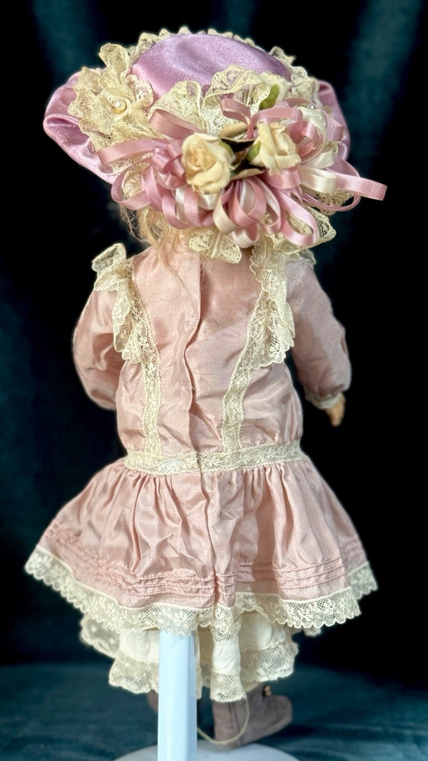 Antique German Armand Marseille DRGM 13.5” Doll Bisque Head Composition Body