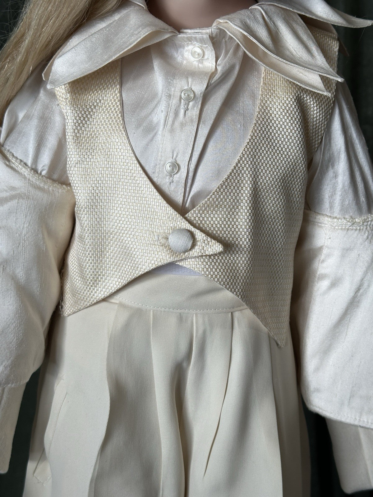 Artist Hildegard Gunzel Wax Over Porcelain Portrait 34” Doll “Stella” Sample