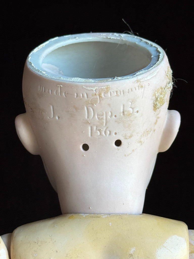 Rare Antique German 21” Kestner 156 Bisque Head Doll