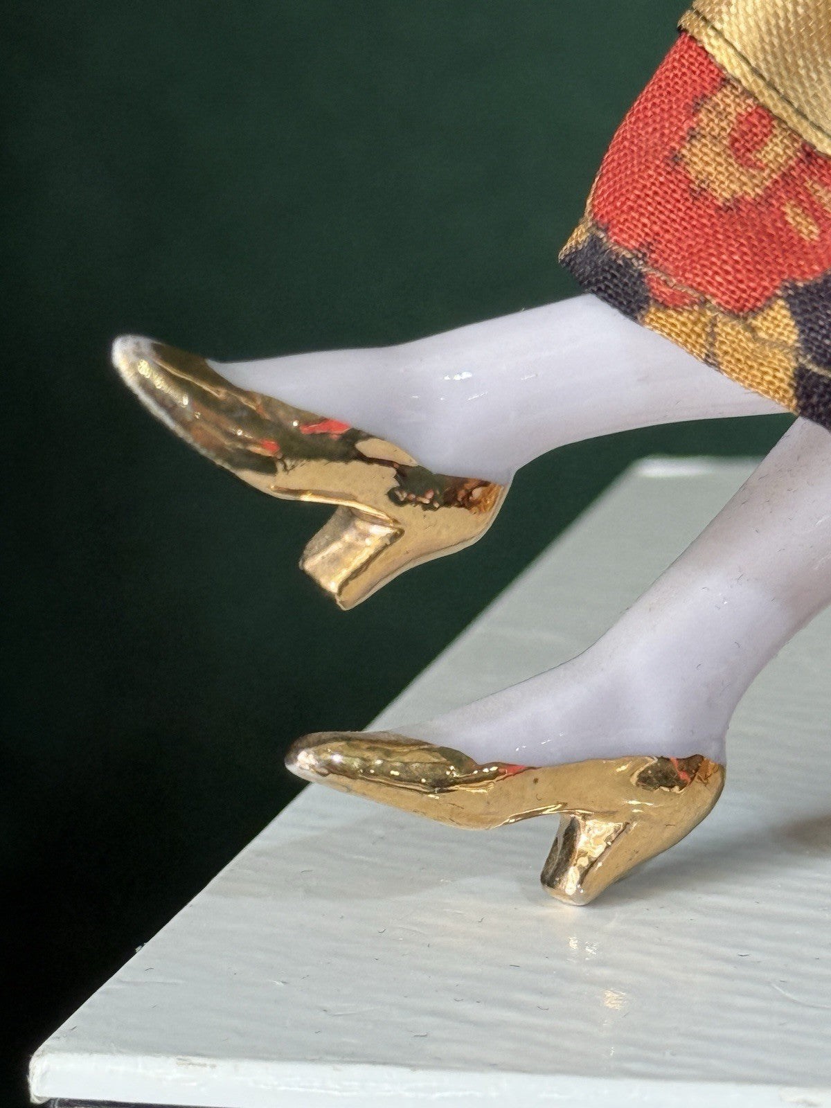 Antique German Pin Cushion Half Doll With Dress