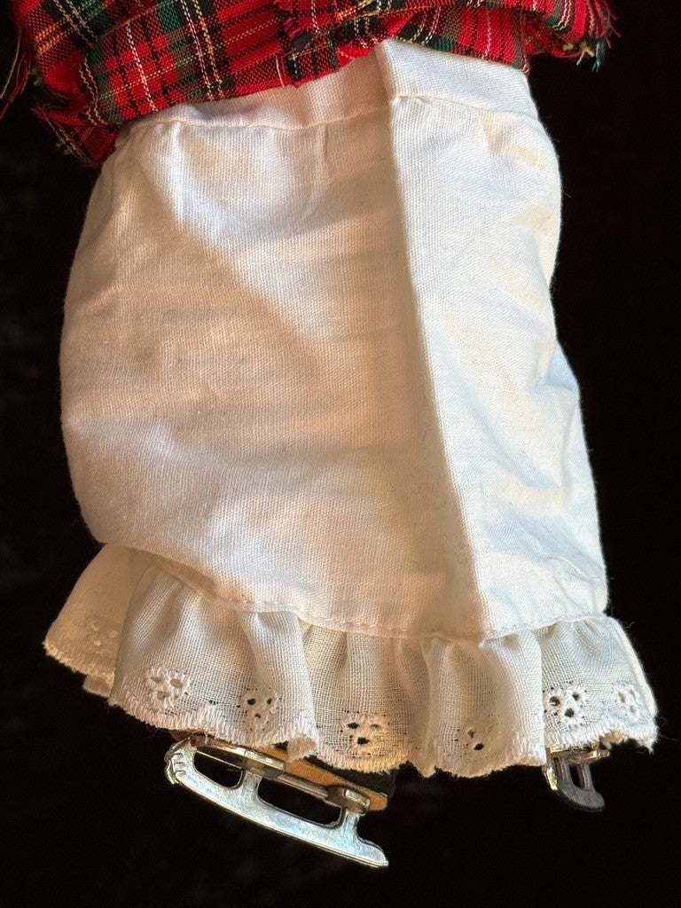 Antique German 10.5" Hertwig Snow Baby Style Molded Hat Parian Doll