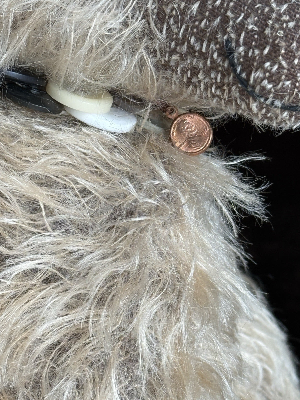 Vintage Collectible 1990s A Penny Artist Teddy Bear Limited Edition 50 Handmade