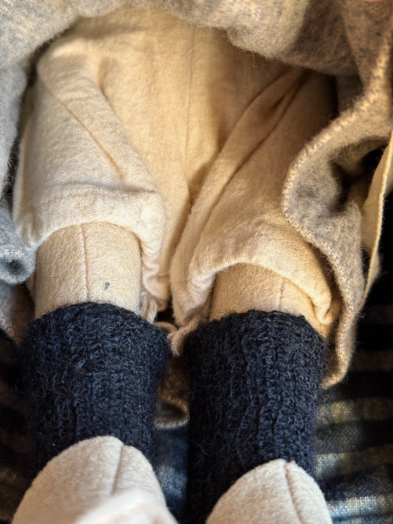 Rare Antique German 18.5” All Original Steiff Dutch Girl Doll