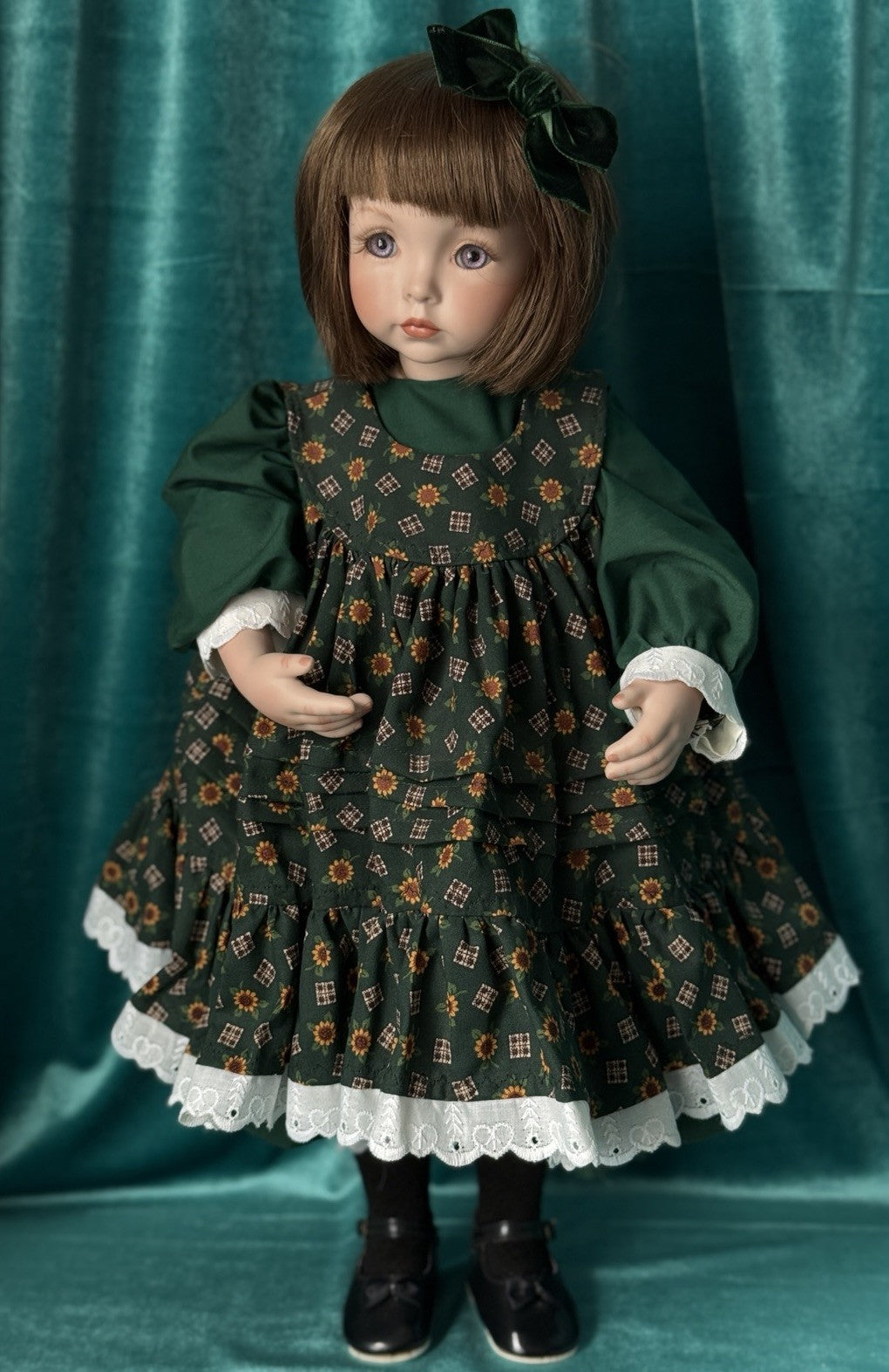 Artist Reproduction Of “Emily” by Dianna Effner Porcelain 19” Doll