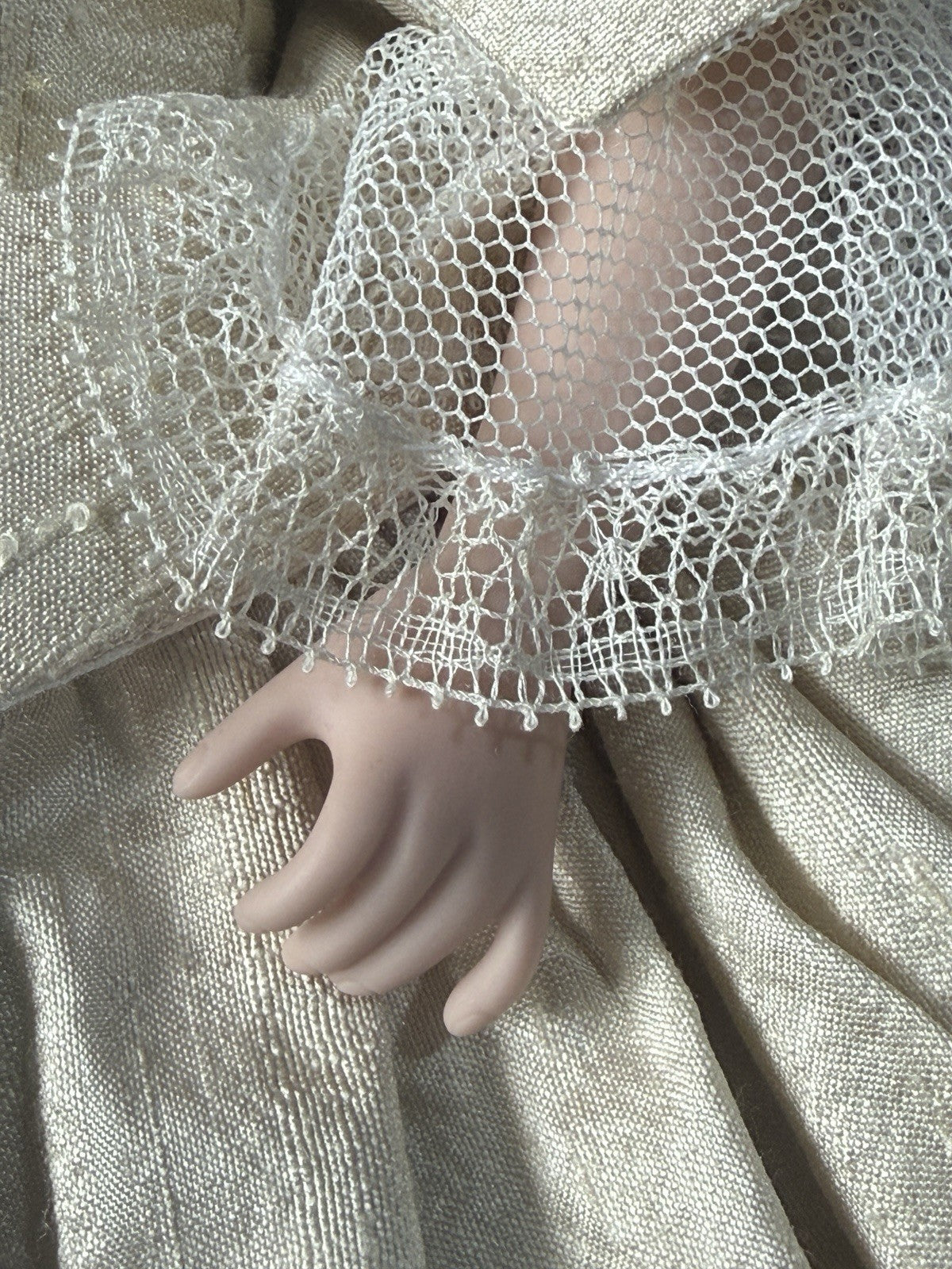 MIB Wendy Lawton “Meg’s Wedding” Wooden and Porcelain 15” Doll LE 175 COA/Tag