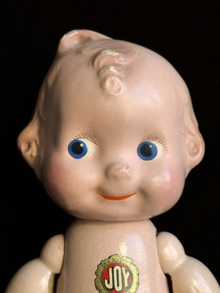 Vintage 11" Cameo Kallus JOY Composition/Wood Doll