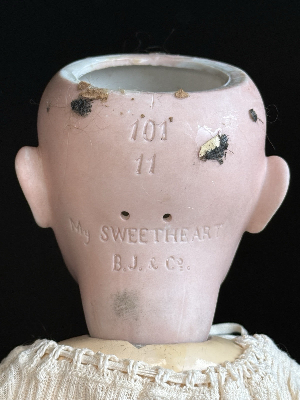 Antique German 24” Adolf Wislizenus 101 My Sweetheart Bisque Head Doll