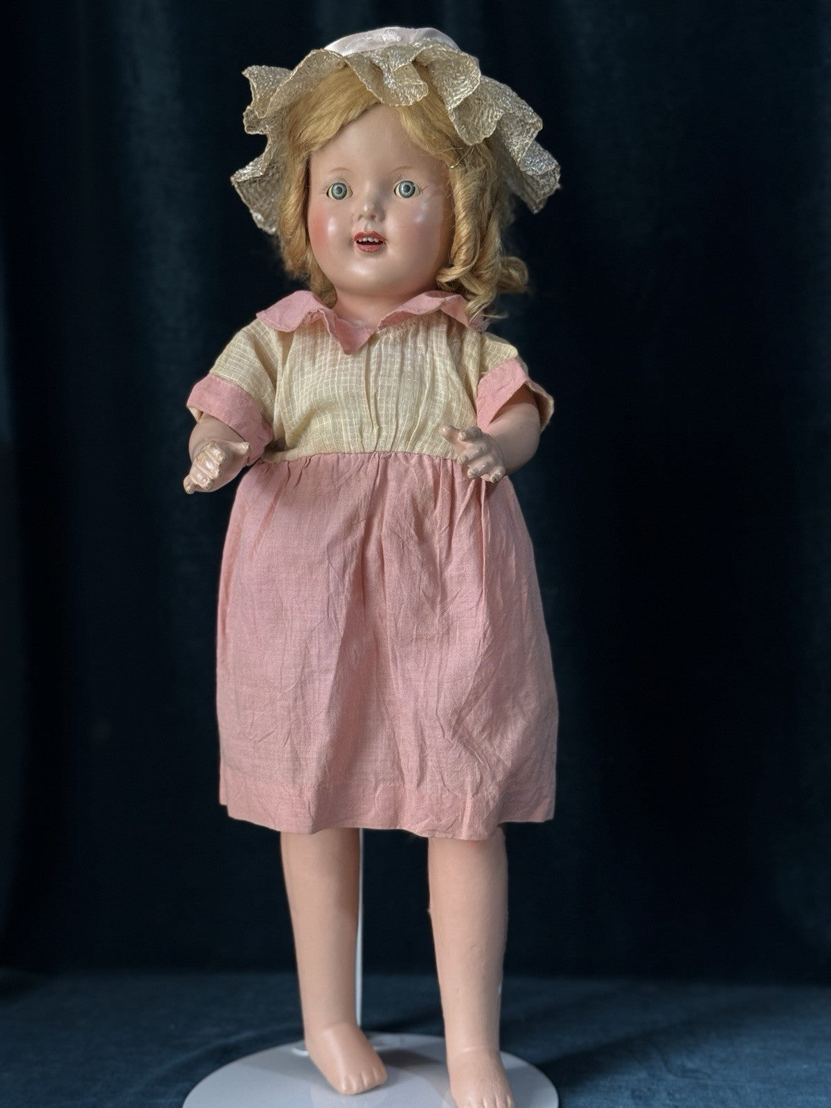 Lot Of 2 Antique 1930’s Effanbee Composition Dolls