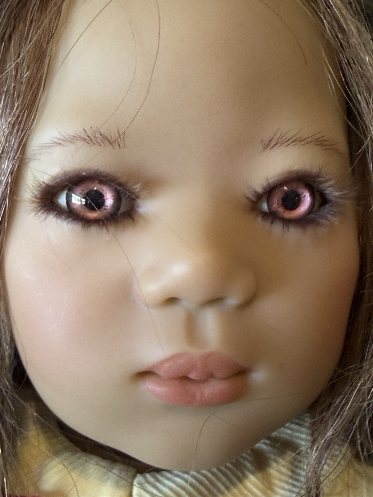 MIB Vinyl Annette Himstedt 23” Doll “Deta” 1998 Box/COA/Tag