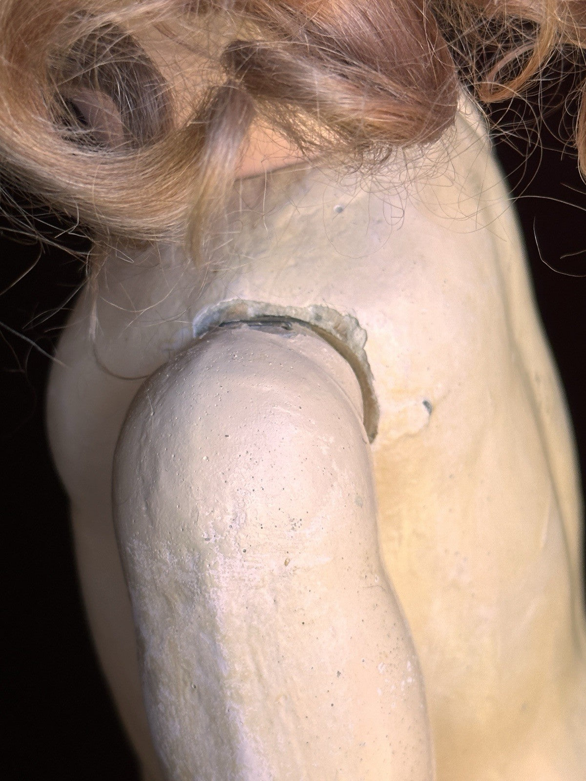 Antique German 23” Gans & Seyfarth Bisque Head Doll