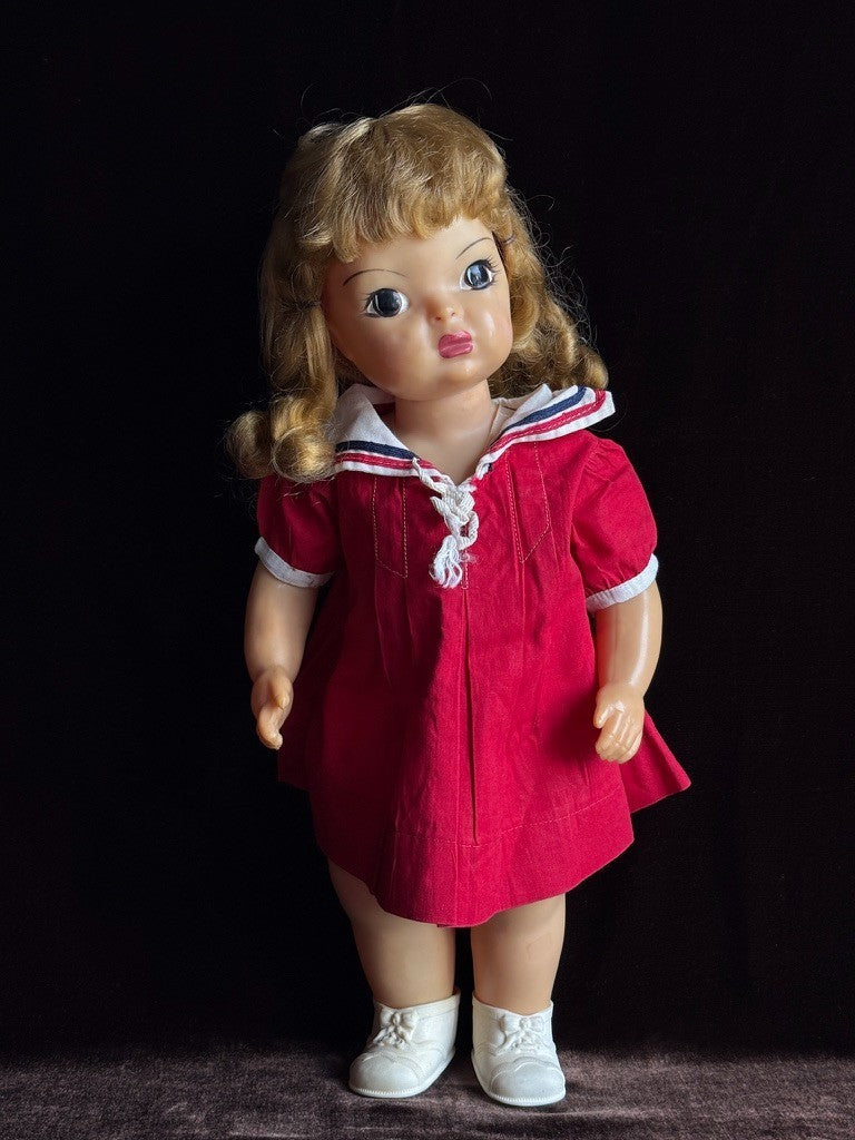 Vintage Terri Lee Plastic Doll with Multiple Outfits