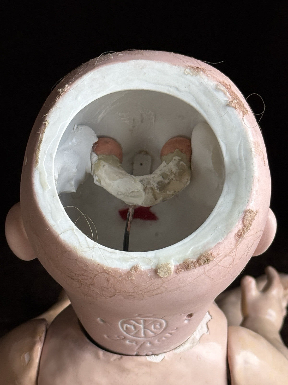 Antique Japan 16” Bisque Head Morimura Brothers Baby Doll