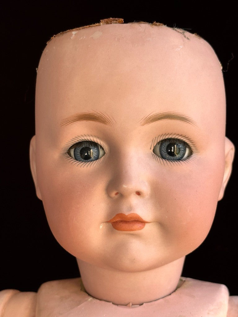 Antique German 26” Kammer Reinhardt 117 Mein Liebling Bisque Head Doll