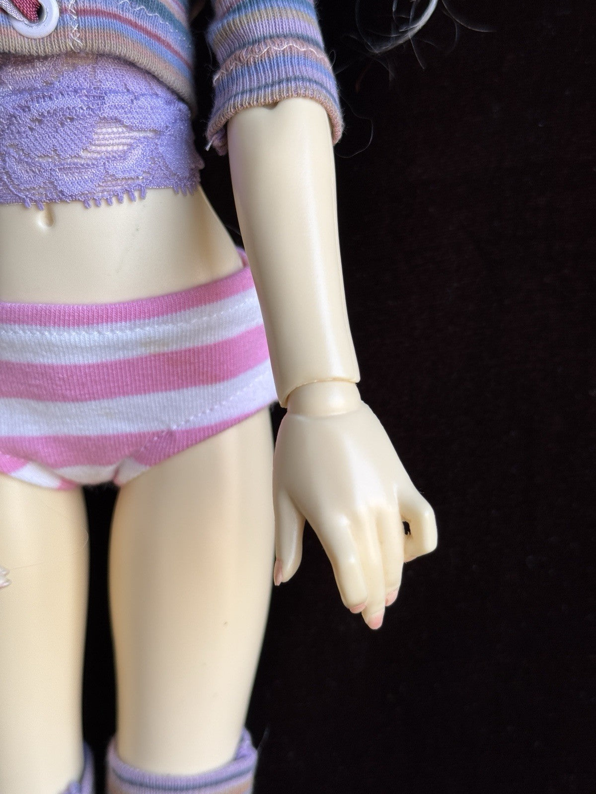 Alchemic Labo Japanese Unoa BJD MSD 17" Resin Doll Faceup Dressed