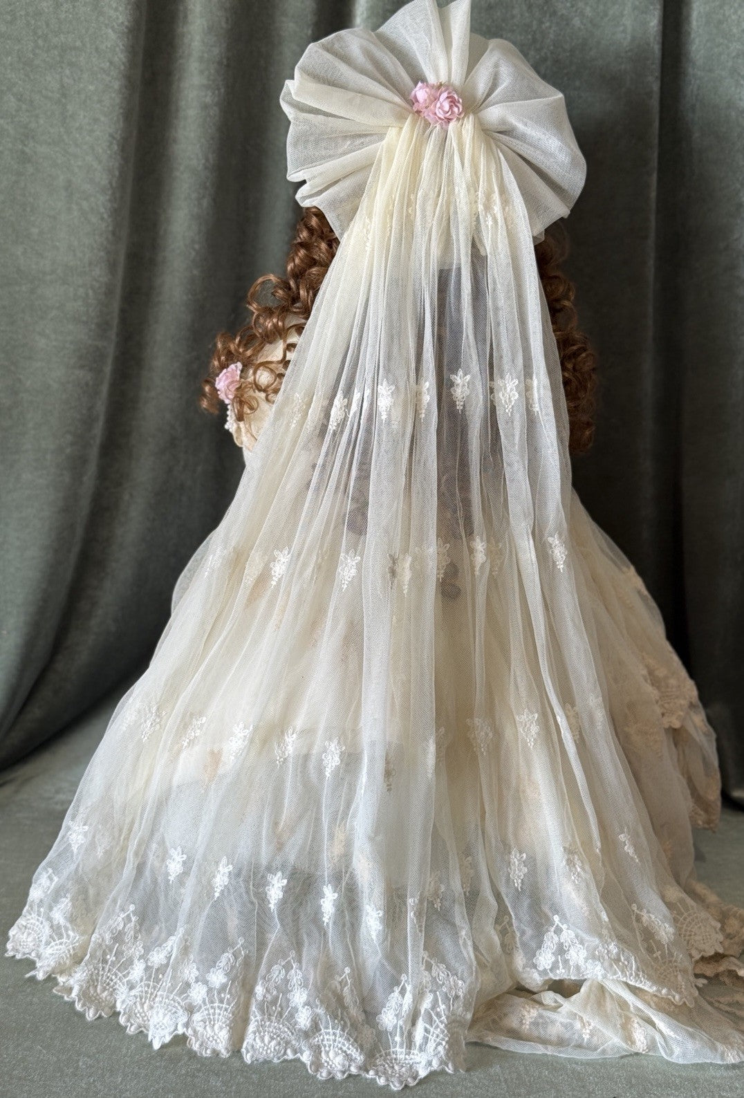 Porcelain 25” Doll “Chapel Of Love” by Pamela Erff LE 750 Tag