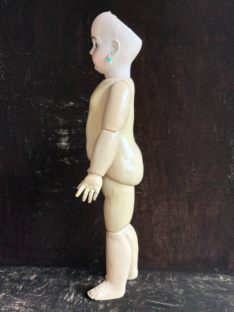 Rare Antique German 22” Bahr & Proschild 273 Bisque Head Doll