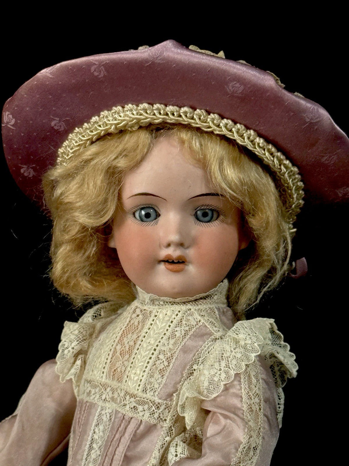Antique German Armand Marseille DRGM 13.5” Doll Bisque Head Composition Body