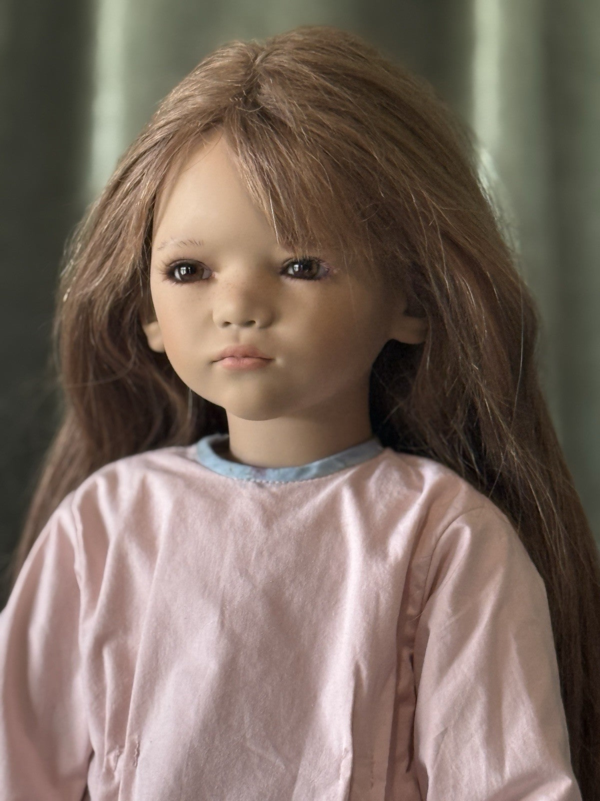 Collectible Vinyl Annette Himstedt 31” Liri Doll