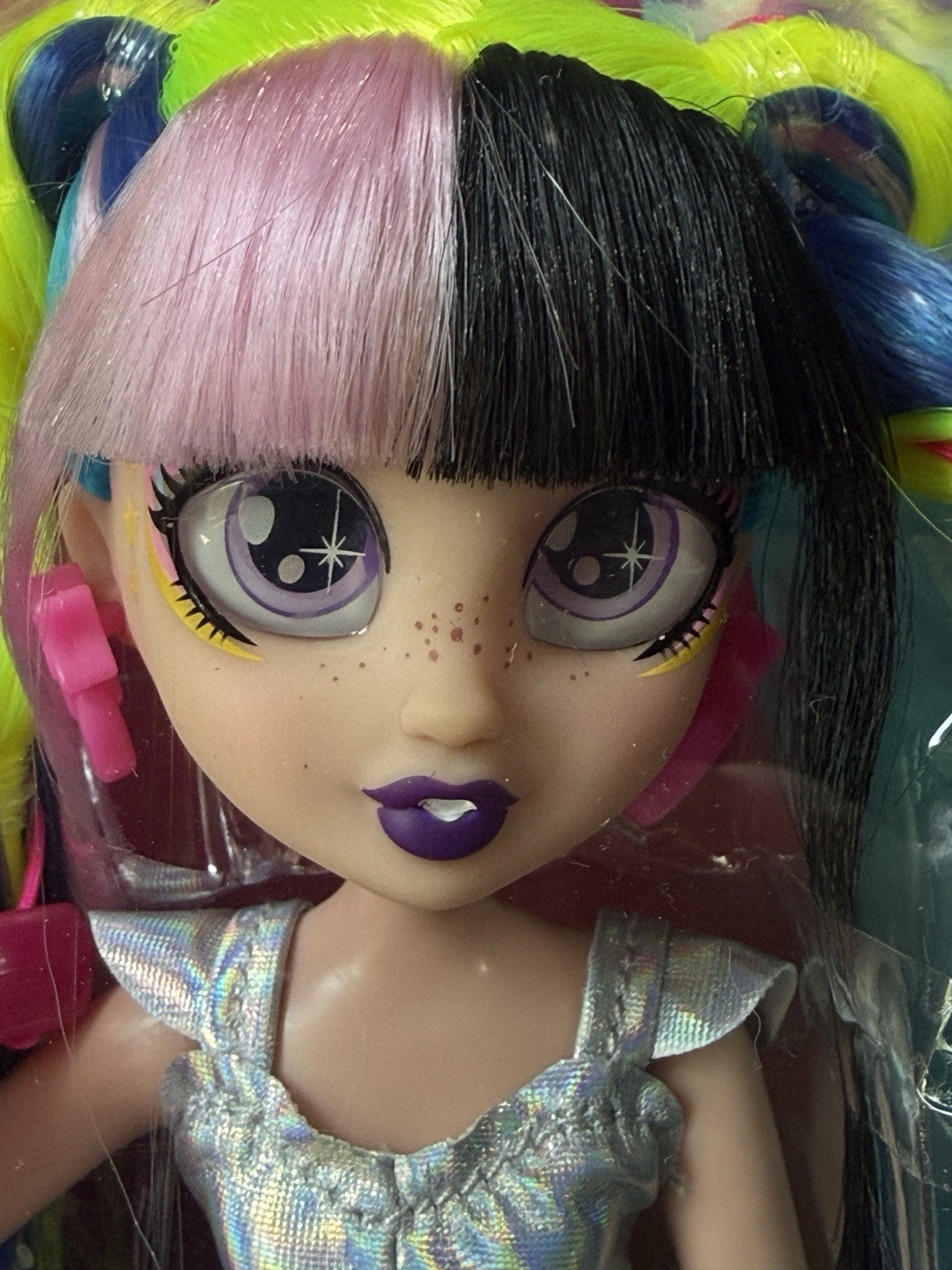 Lot Of 9 Decora Fashion Girlz , Fidgie Friends Unicorn Sprinkles Dolls