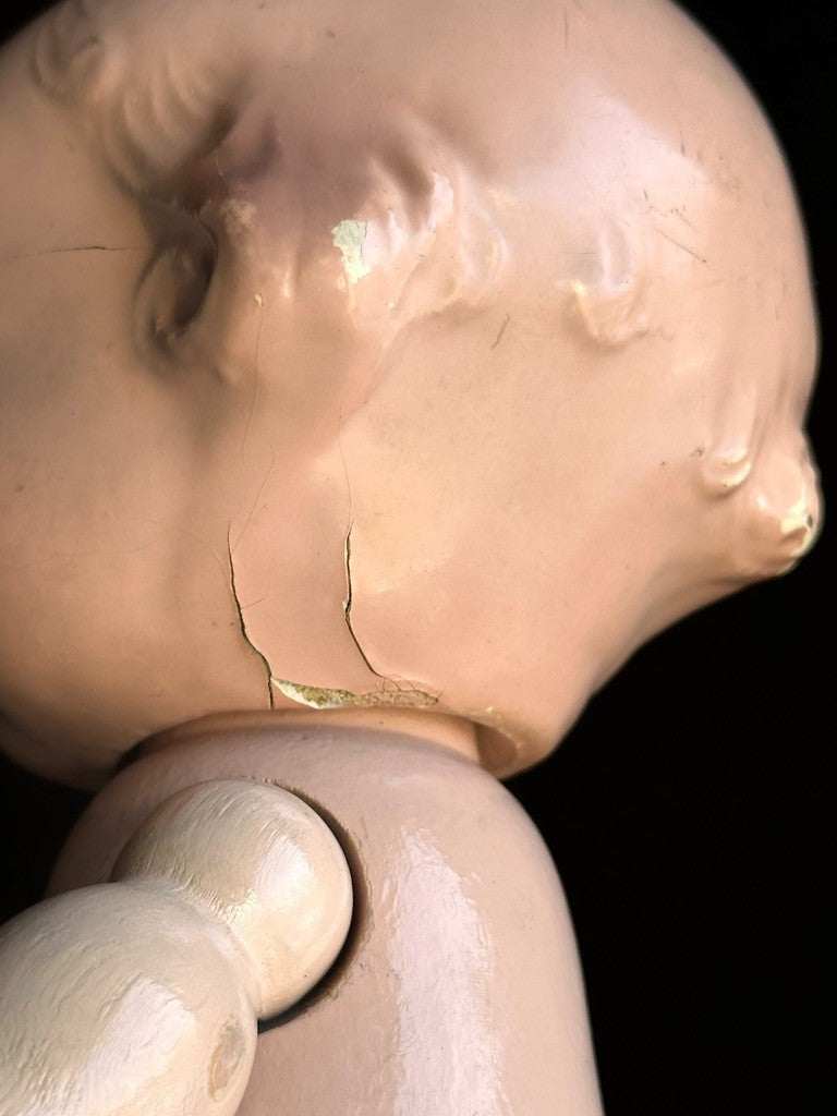 Vintage 11" Cameo Kallus JOY Composition/Wood Doll