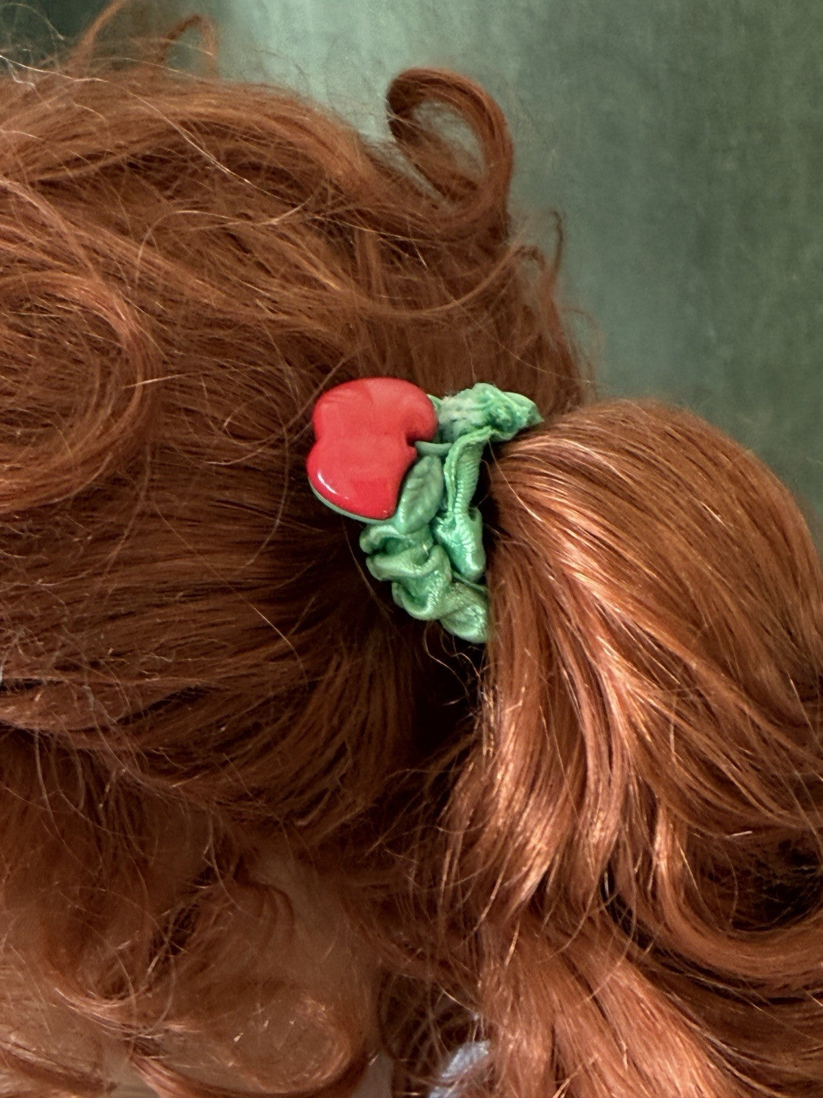 Porcelain 28” Doll “Cutie Fruities-Apple” by Monika Levenig LE 250 Tag/COA