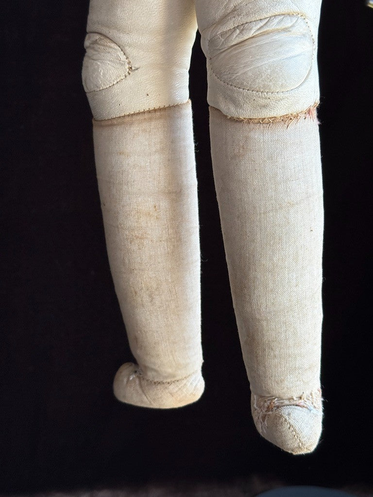 Antique German 21” ABG Alt Beck & Gottschalk Turned Bisque Shoulder Head Doll