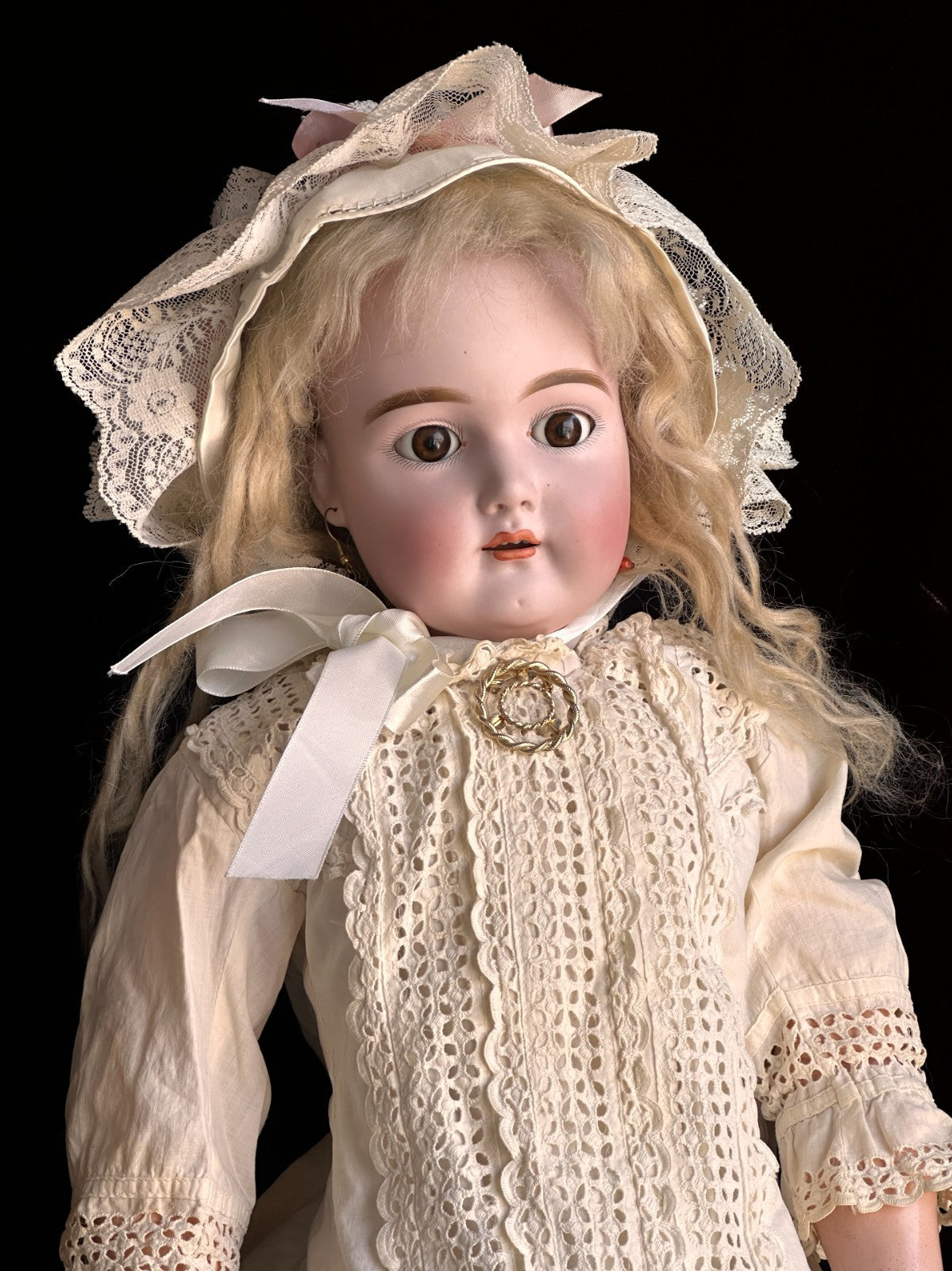 Antique German 27” Kammer Reinhardt 192 Bisque Head Doll