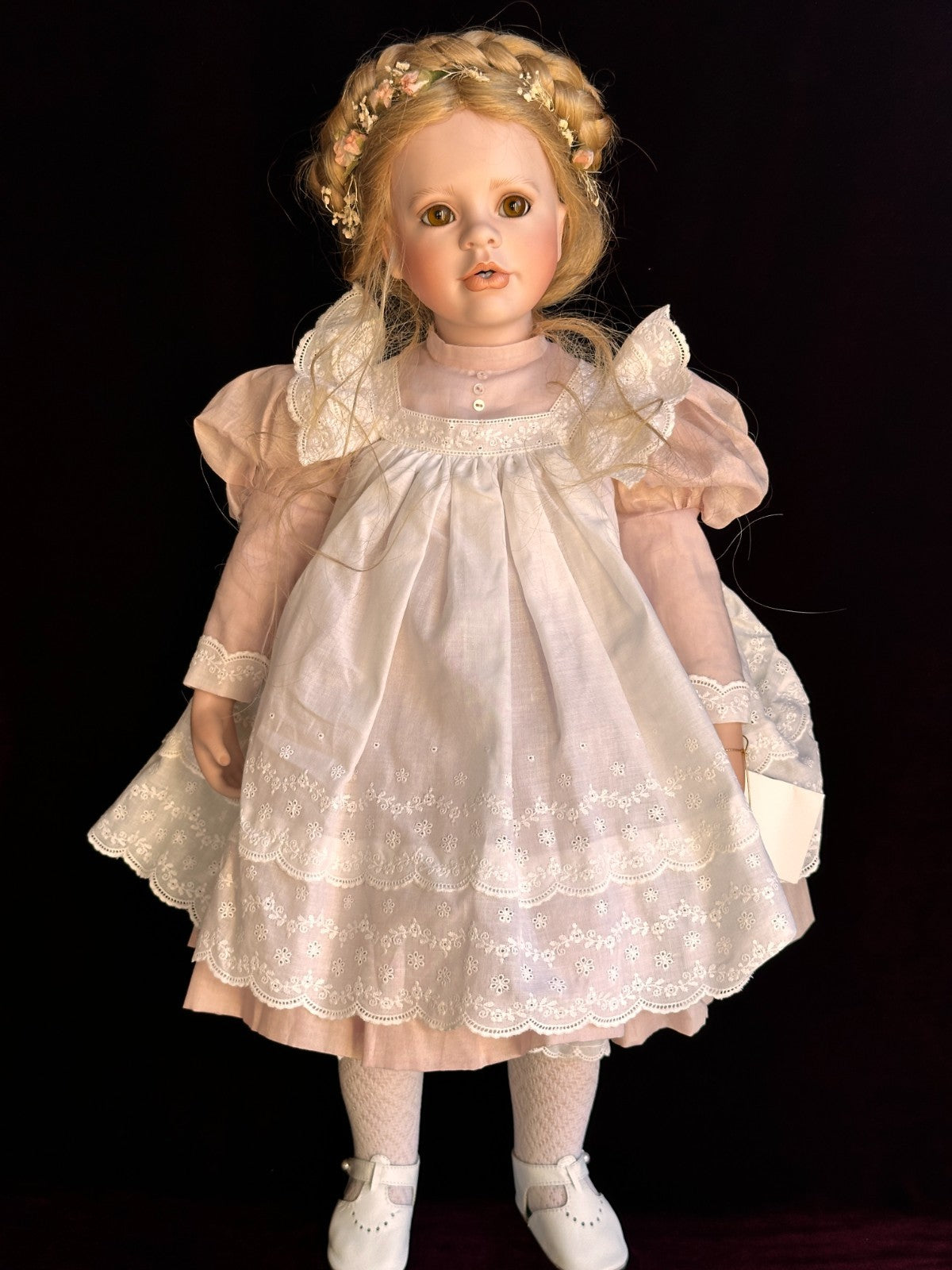 Collectible Porcelain 23" Linda Mason Originals Tiffany Doll LE 50