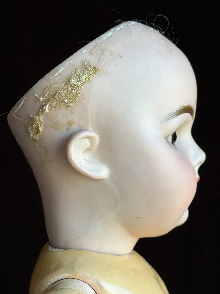 Rare Antique German 21” Kestner 156 Bisque Head Doll