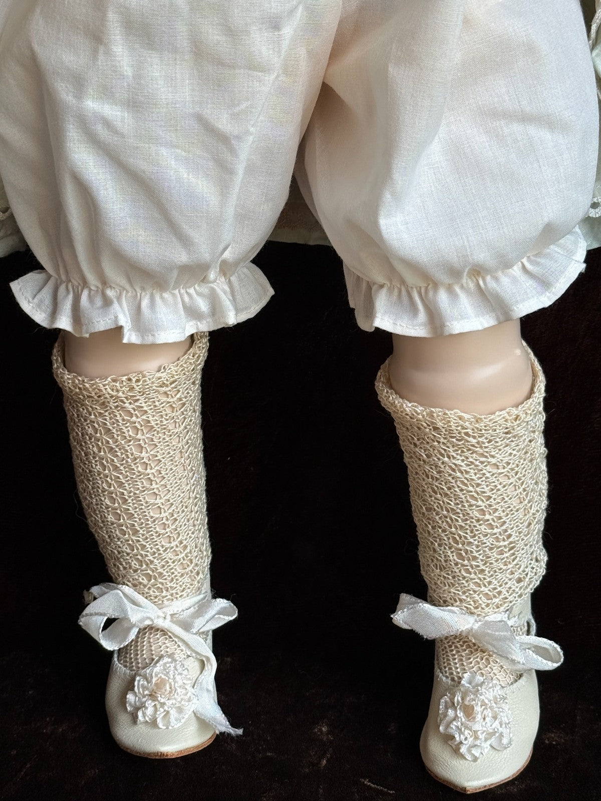 Colleen Phillips Porcelain Compo 26” Repro of Antique French Bru Jne Doll