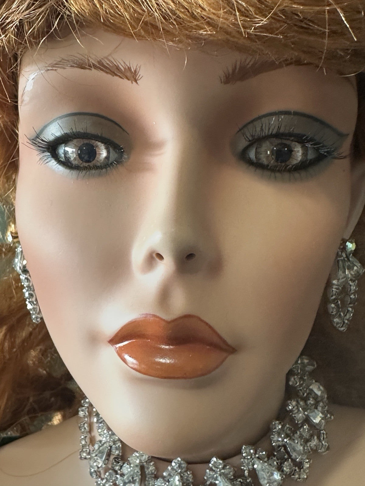 Collectible Large 42” Porcelain Doll “Stormy ” by Rustie LE 2500 COA/Xtra Outfit