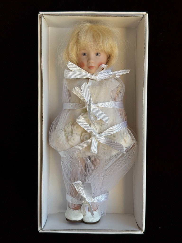 Porcelain 8” UFDC Artist Heather Maciak Jenny Bride Doll LE 150