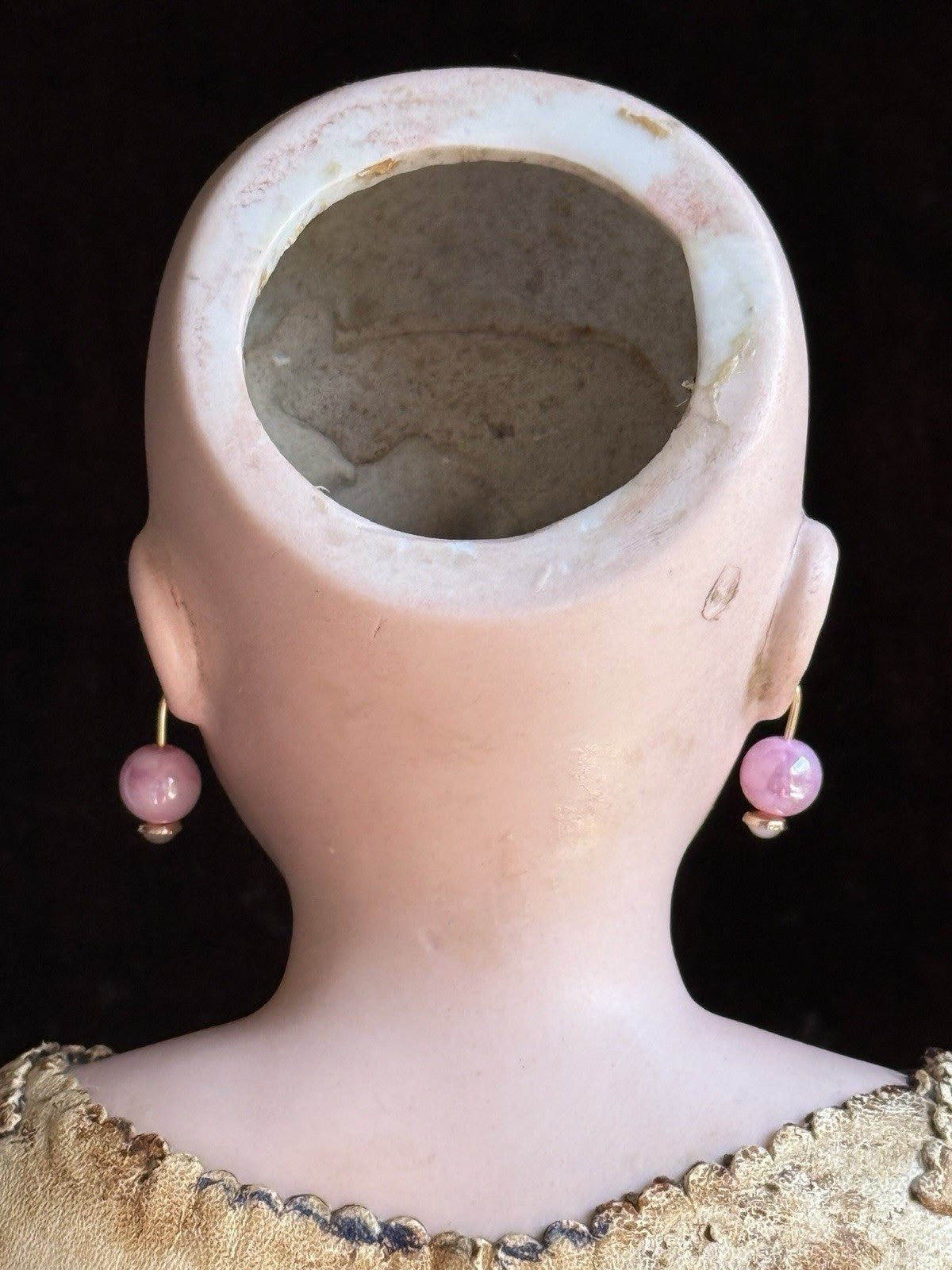 Antique German 22” Bahr & Proschild (?) Bisque Shoulder Head Fashion Doll