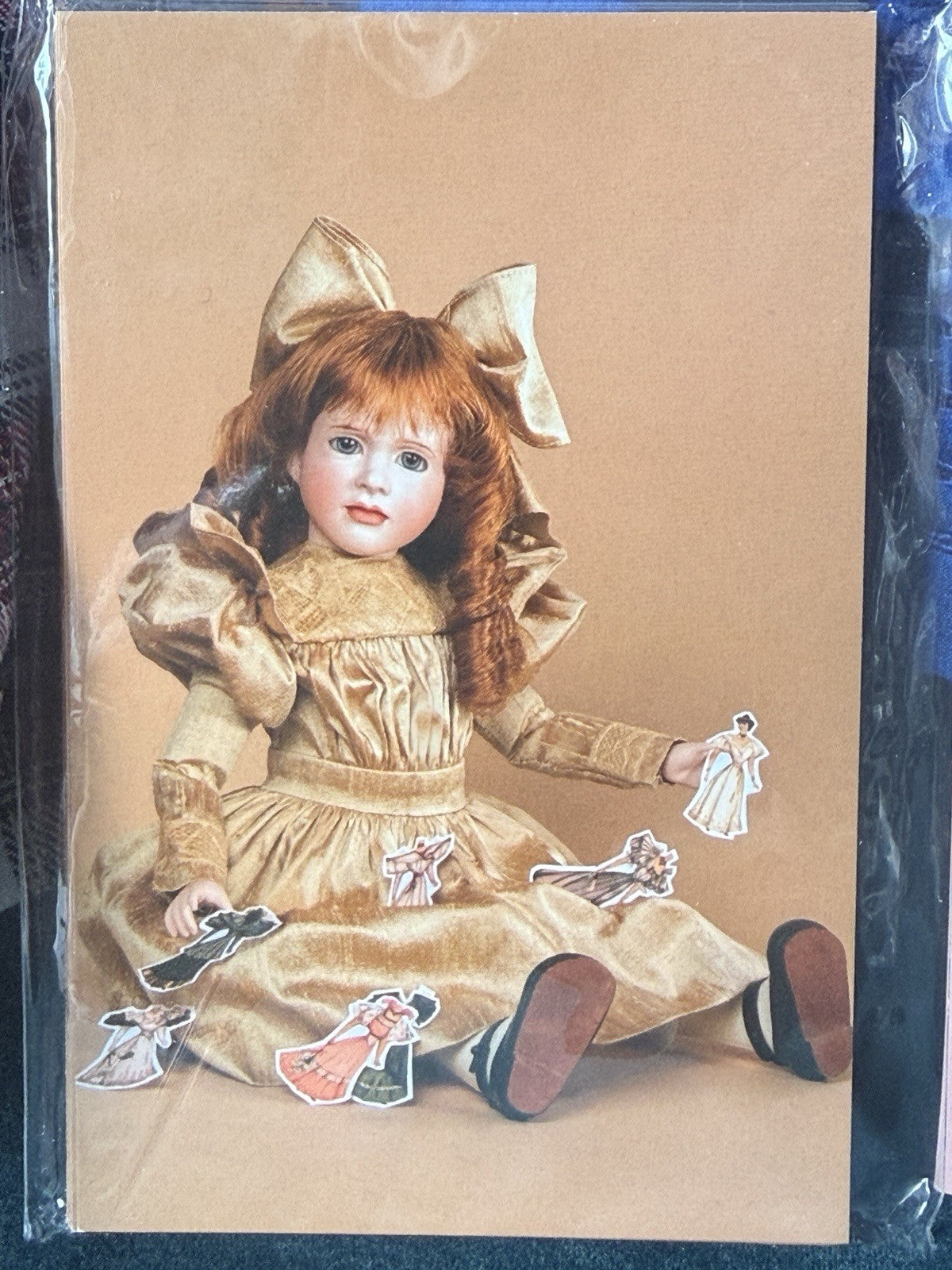 MIB Wendy Lawton “Miss Jo March” Wooden and Porcelain 14” Doll LE 175 COA/Tag