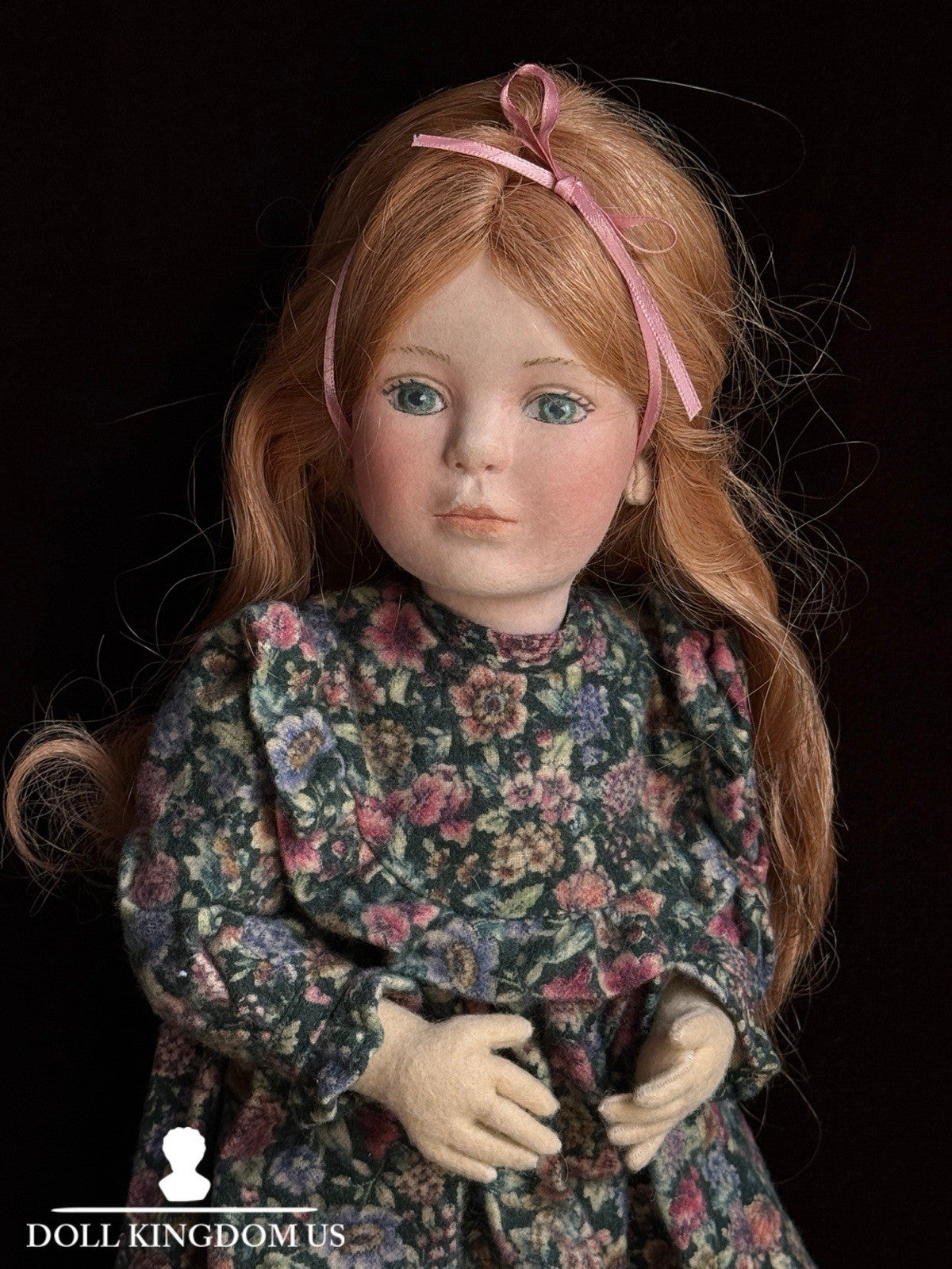 Collectible 16” Maggie lacono Frog Prince Felt Cloth Doll LE 150